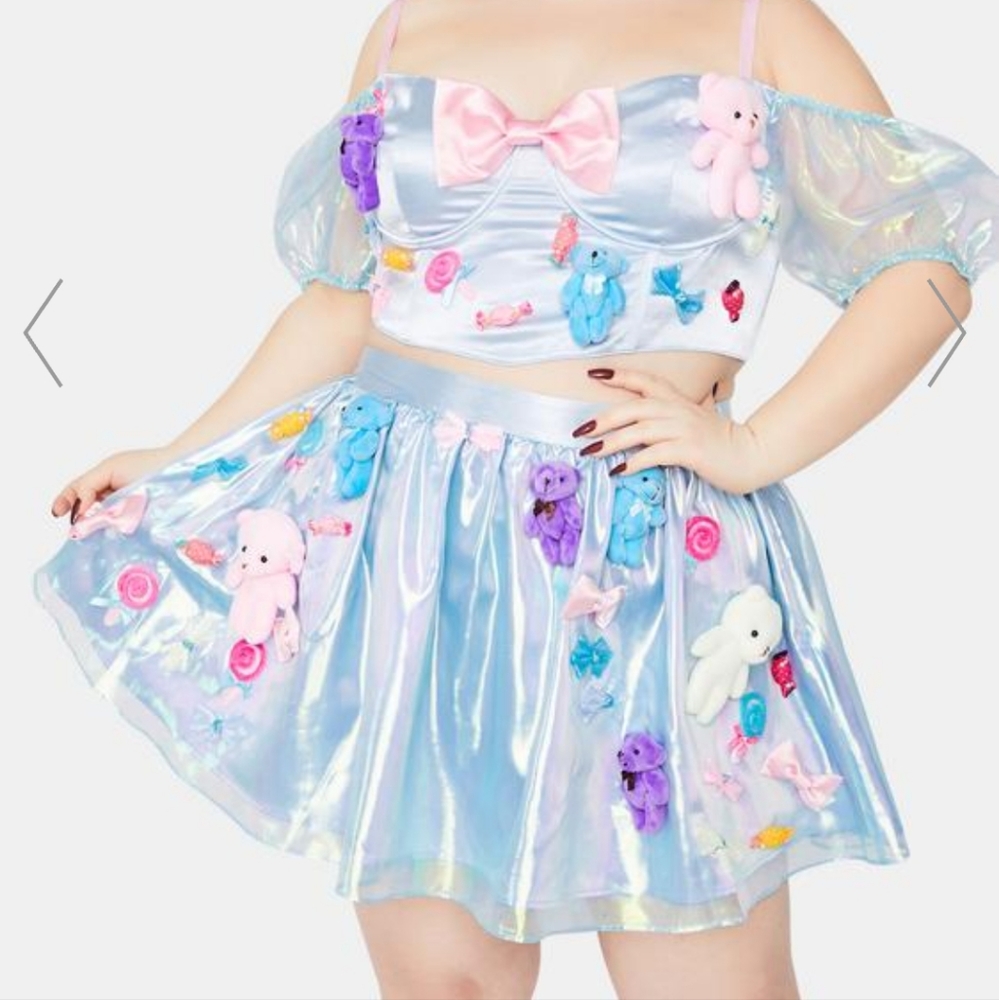 Sugar thrillz sold out skater skirt